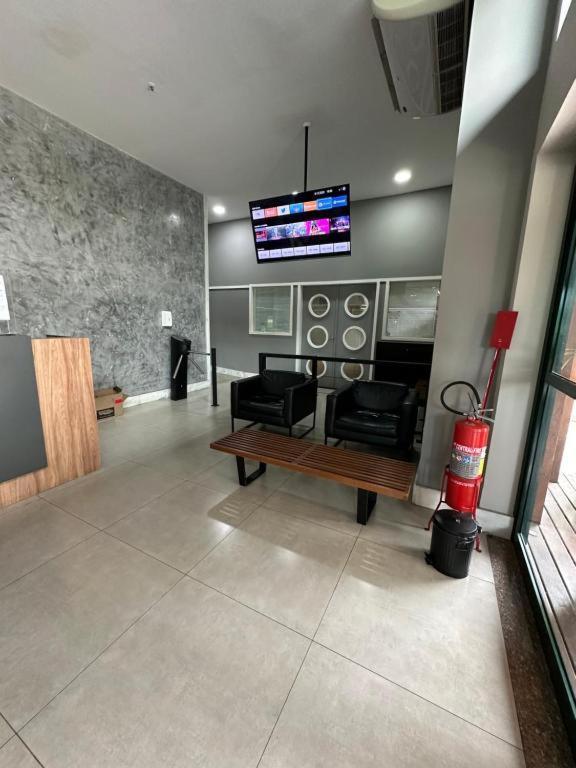 Flat Com Vista Panoramica -15- Na Barra Da Tijuca - Estacionamento Gratuito - Frigobar - Ar Condicionado - Piscina - Academia - Balsa Gratis - Varanda - Vista Parcial Mar E Lagoa Rio de Janeiro